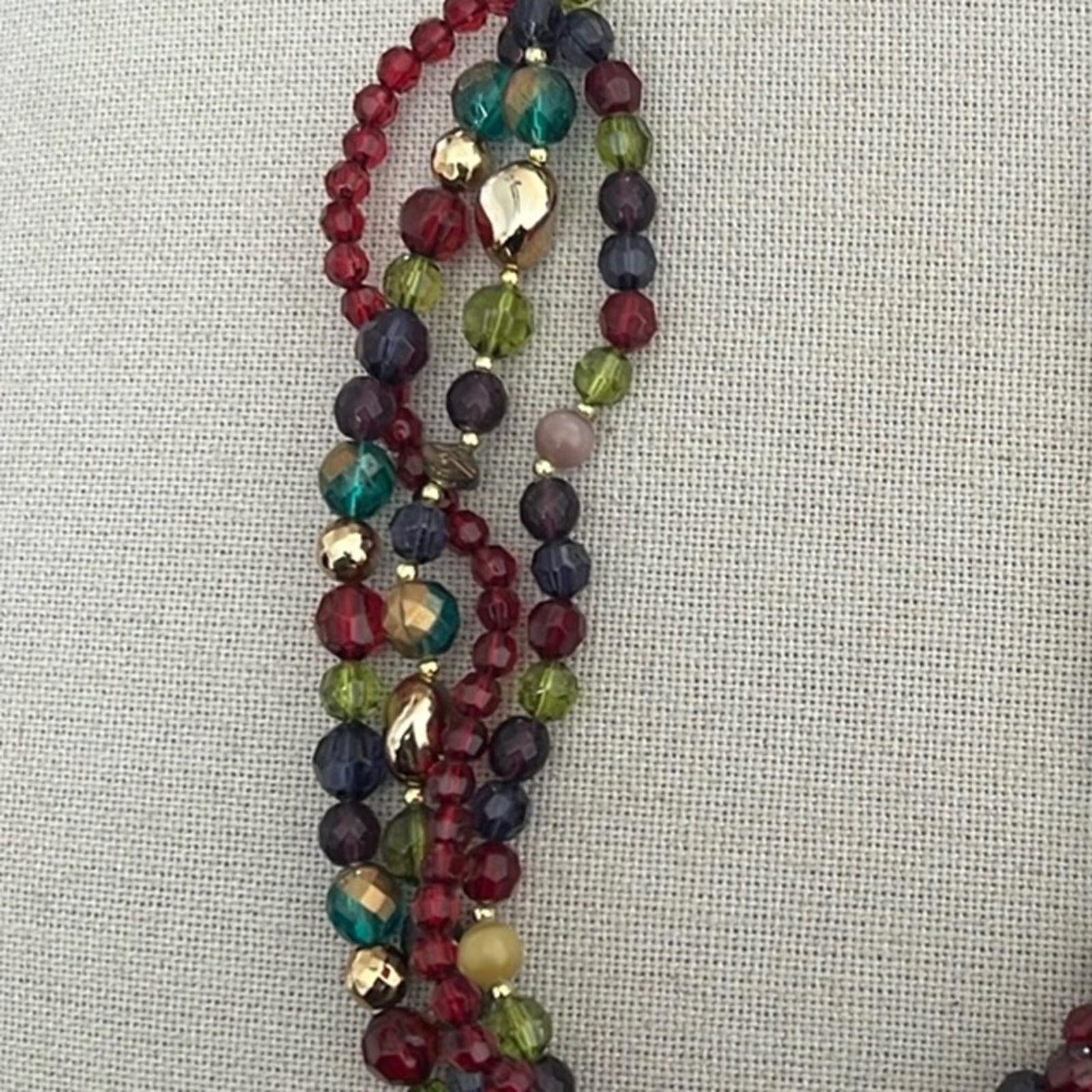 Beaded Necklace, Multicolor