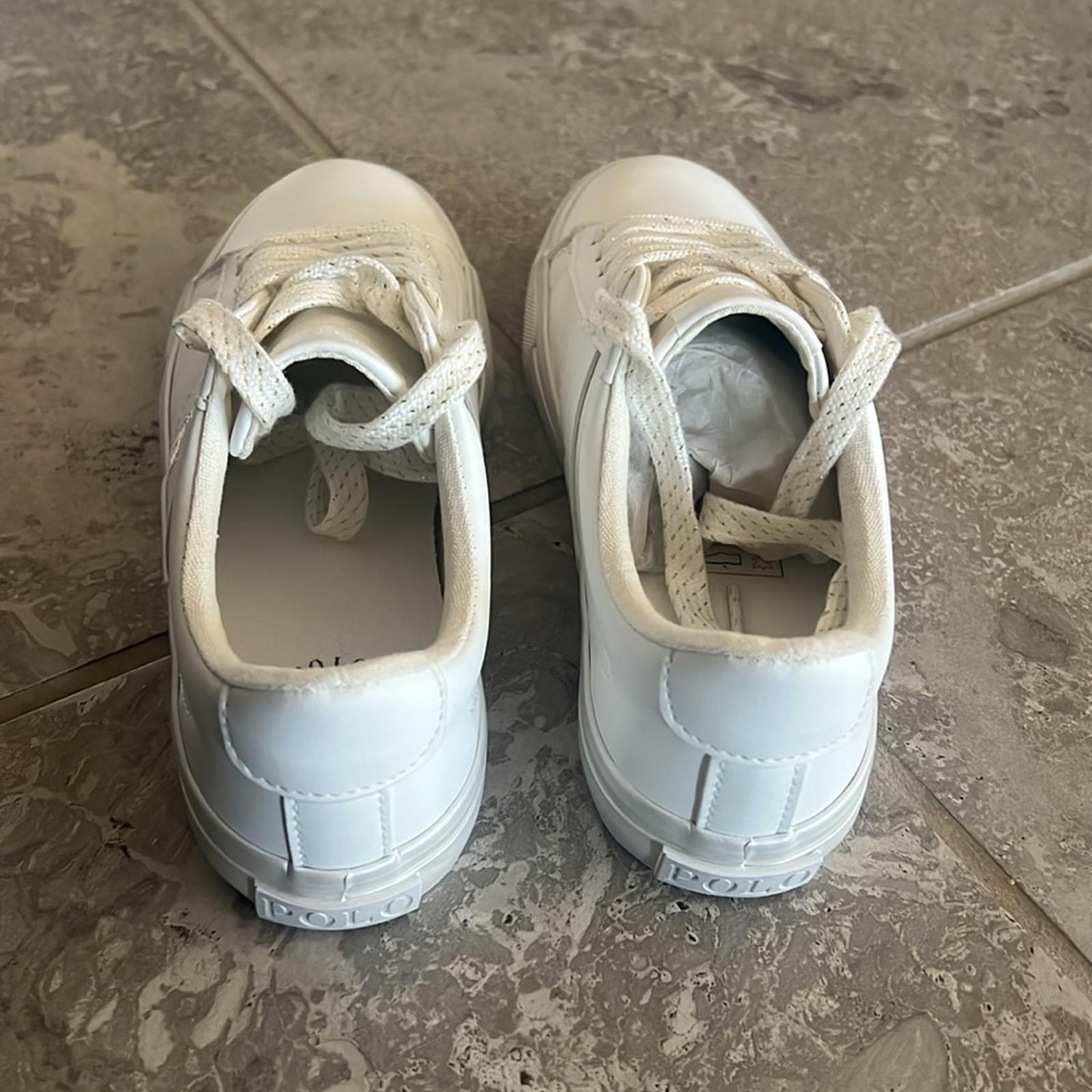 Polo Ralph Lauren Kids Sayer Sneakers, Little Kid Size 2 NEW in Box