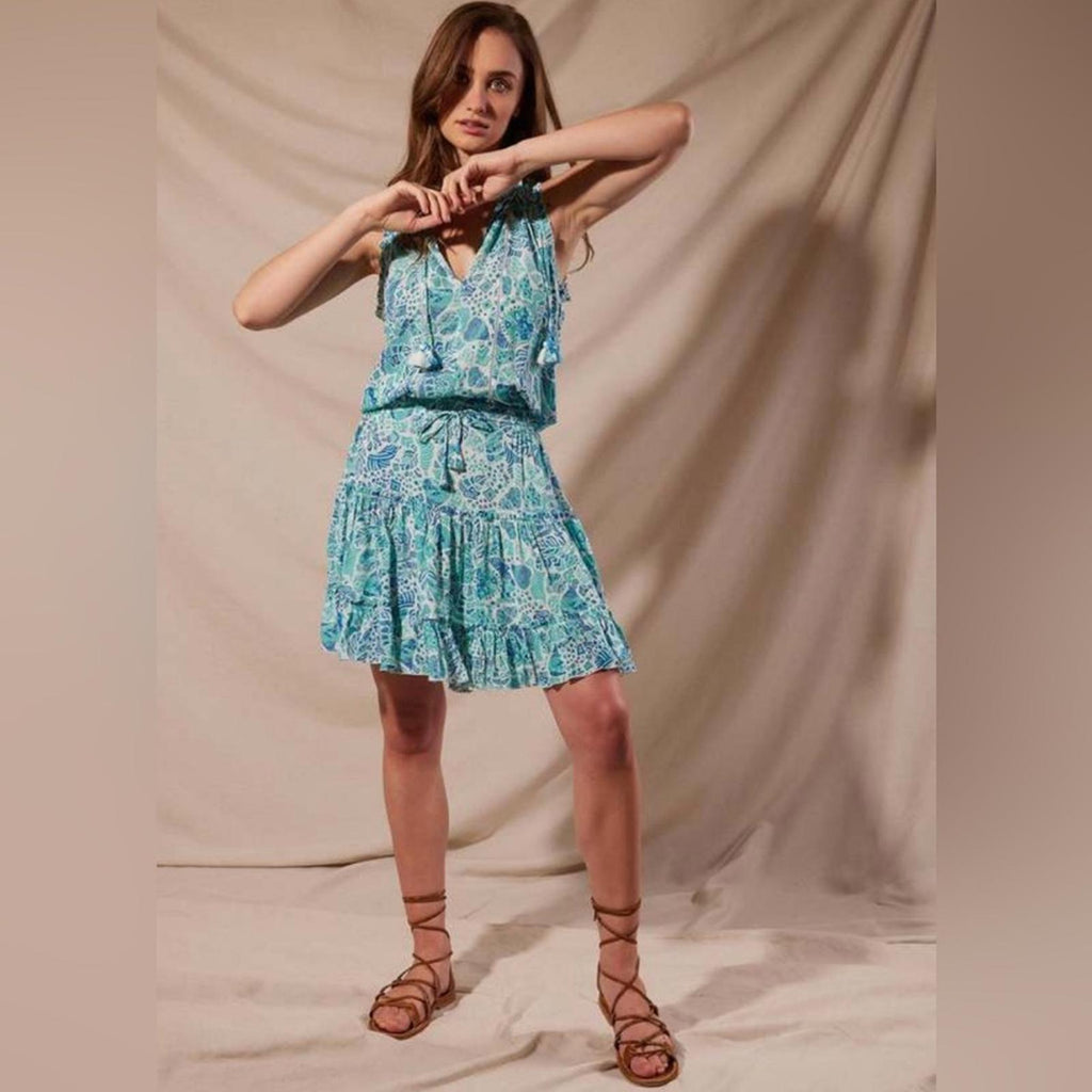 Poupette St. Barth Clara Sleeveless Mini Dress, Revolve* Size M New w/Tag