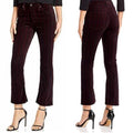 Adriano Goldschmeid The Jodi Crop High-Rise Slim Flare Crop Jeans, Size 24 NWT