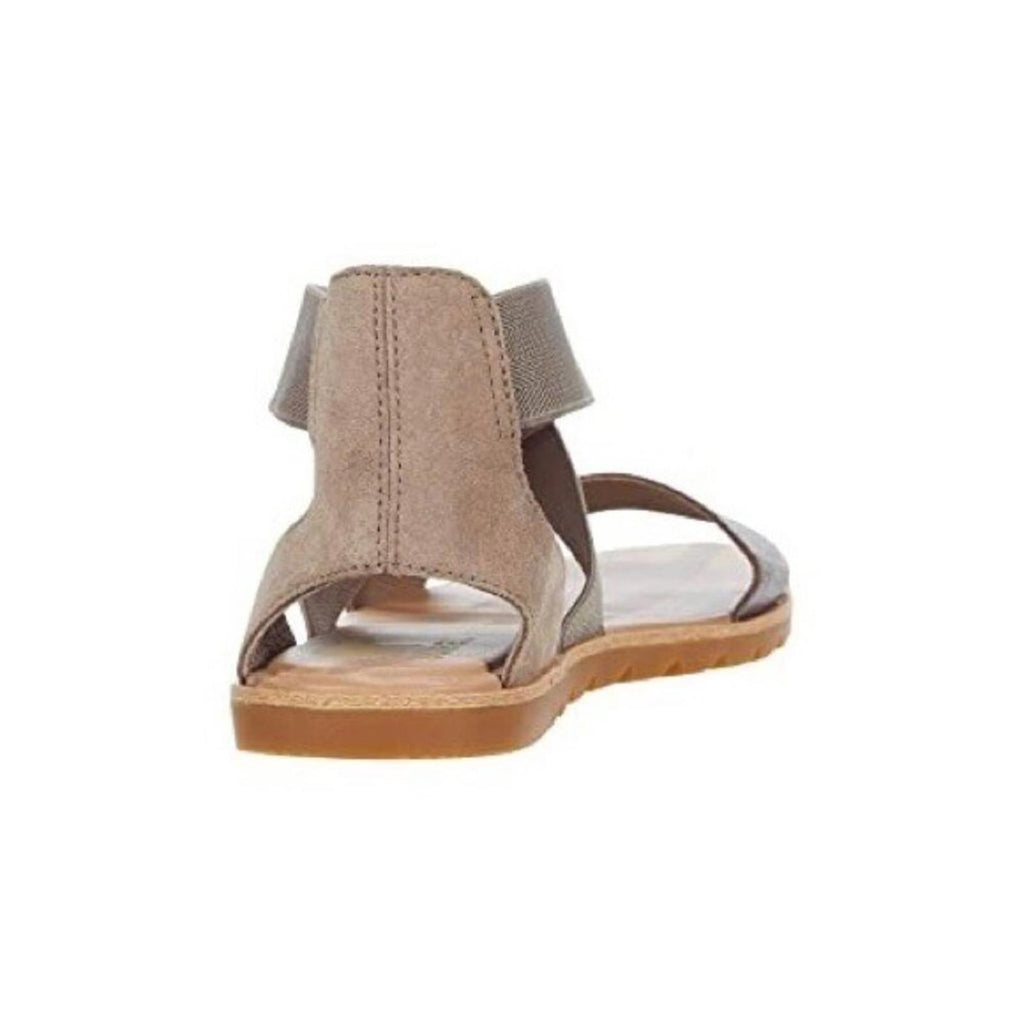 NEW Sorel Ella II Criss-Cross Metallic Brown Leather Sandals, Size 9.5 w/o Box