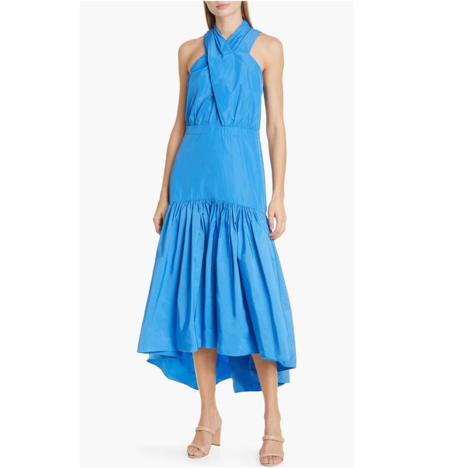 Veronica Beard Radley Halter Neck Hi-Low Dress Size 6, New w/Tag $498 SOLD OUT!