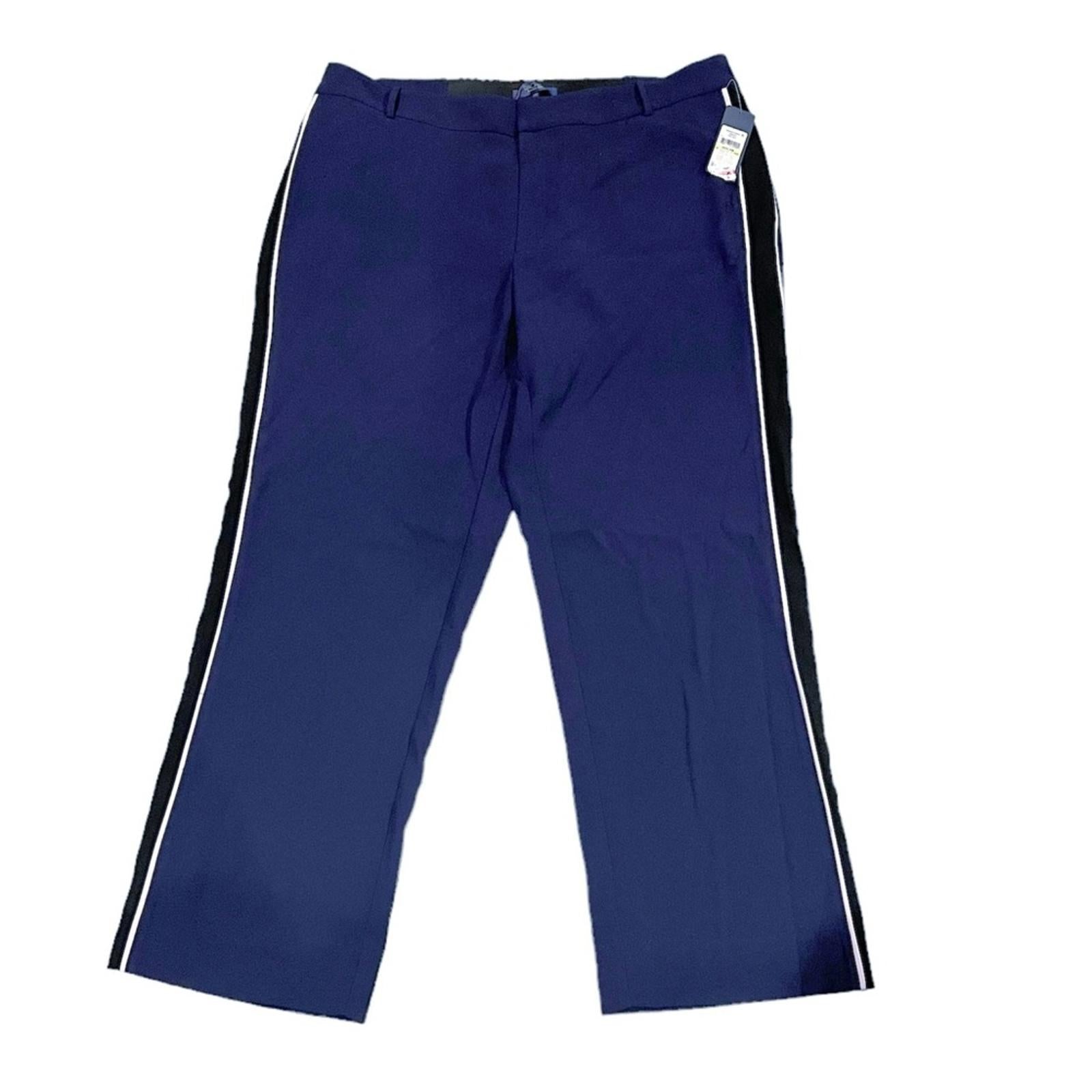 NWT Rachel Rachel Roy Navy Lounge Pants Plus Size 18W New w/Tag Retail $119