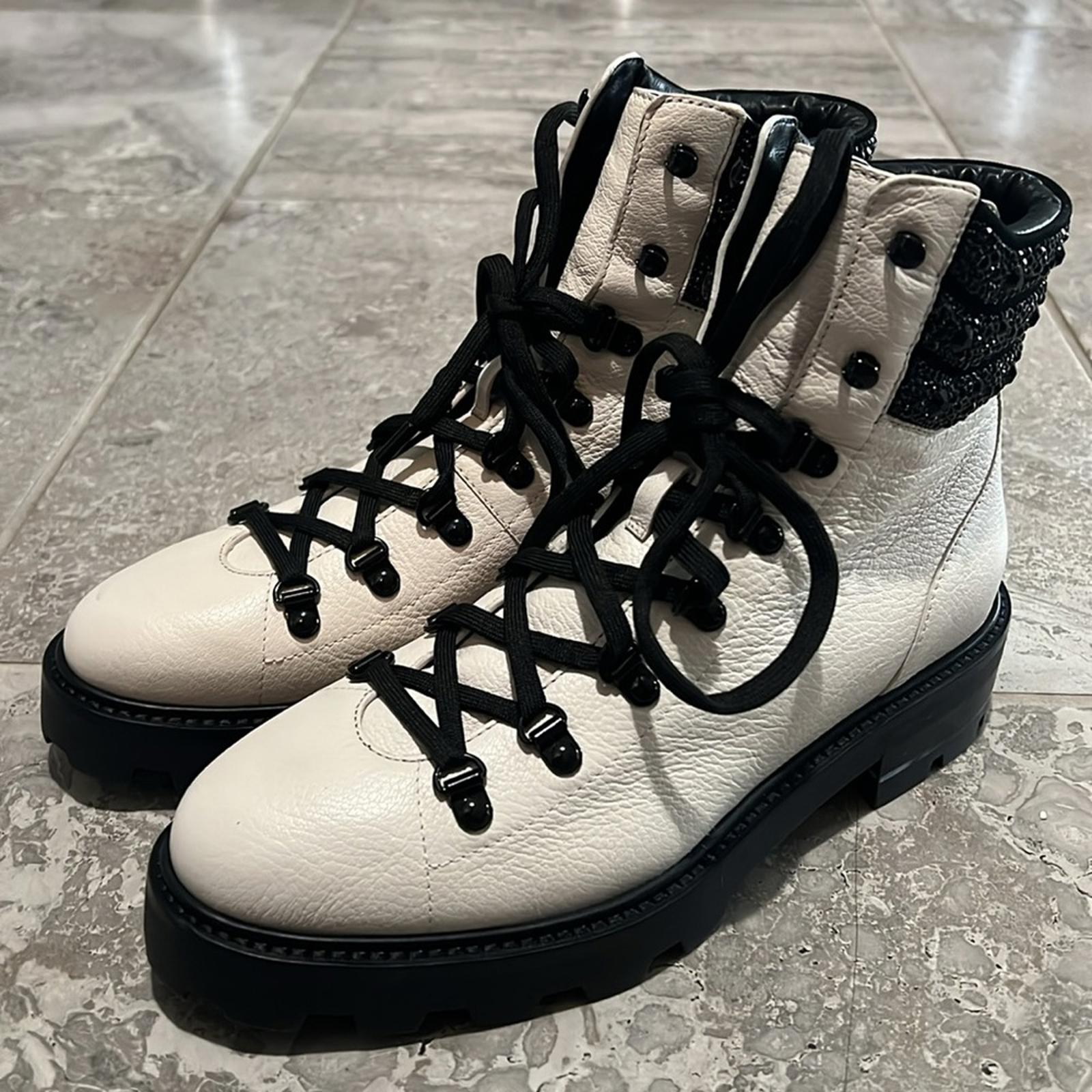 Jimmy Choo White Eshe Boots a Limited Edition, NWT, Size 39.5 Retail $1,625