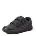 Geox Boys' J Arzach Boy G Trainers in Black, Size 3.5, NEW in Box