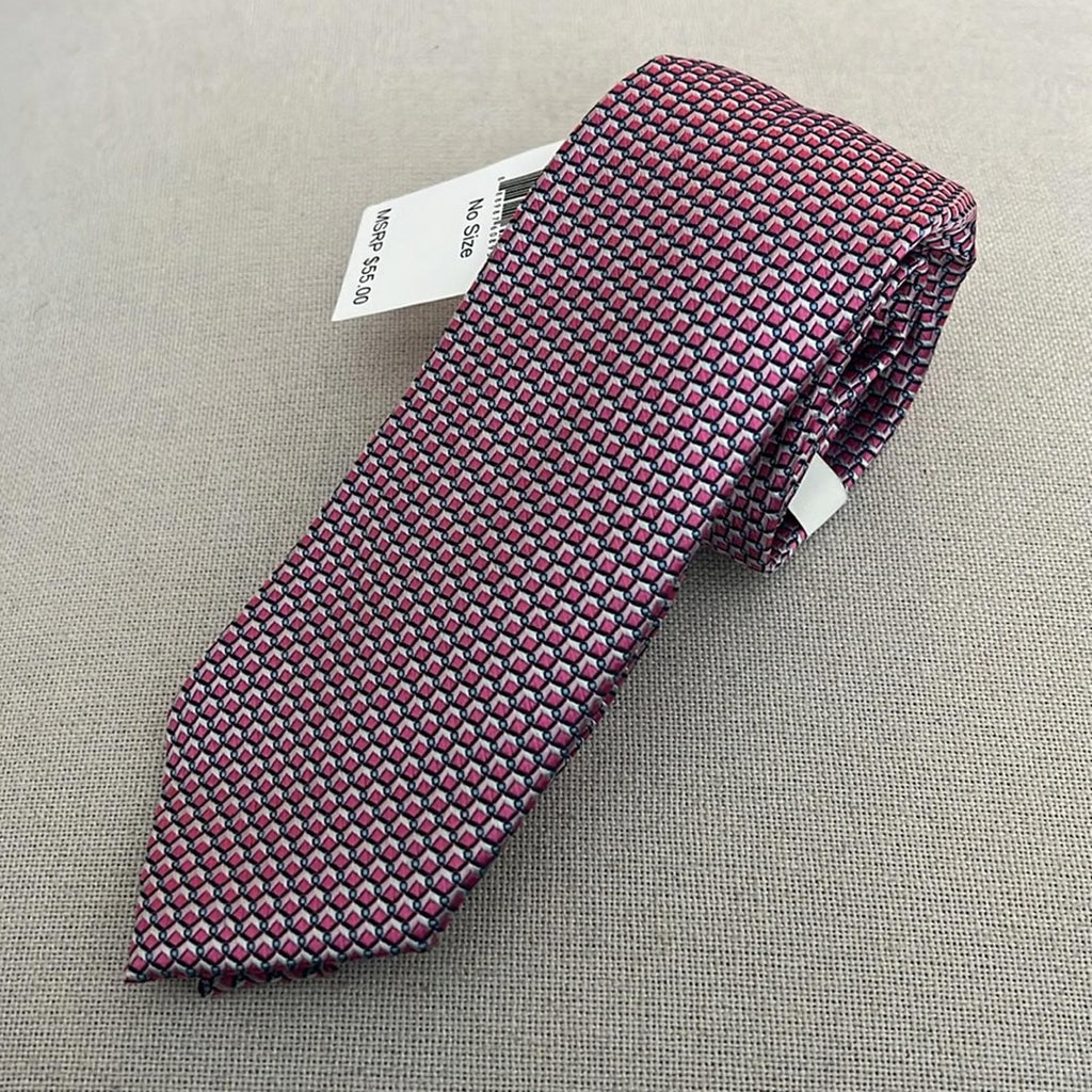 Perry Ellis Portfolio Shane Mini Pink Neck Tie, New w/Tag Retail $55