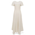 REISS Eleni Flutter Sleeve Midi Dress, Size UK 6, US 2 New w/Tag Retail $385