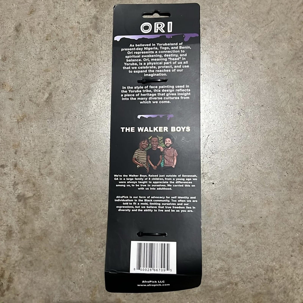 AfroPick Breathe Comb | Fro the Culture Metal Afro Comb Brown New w/Tag
