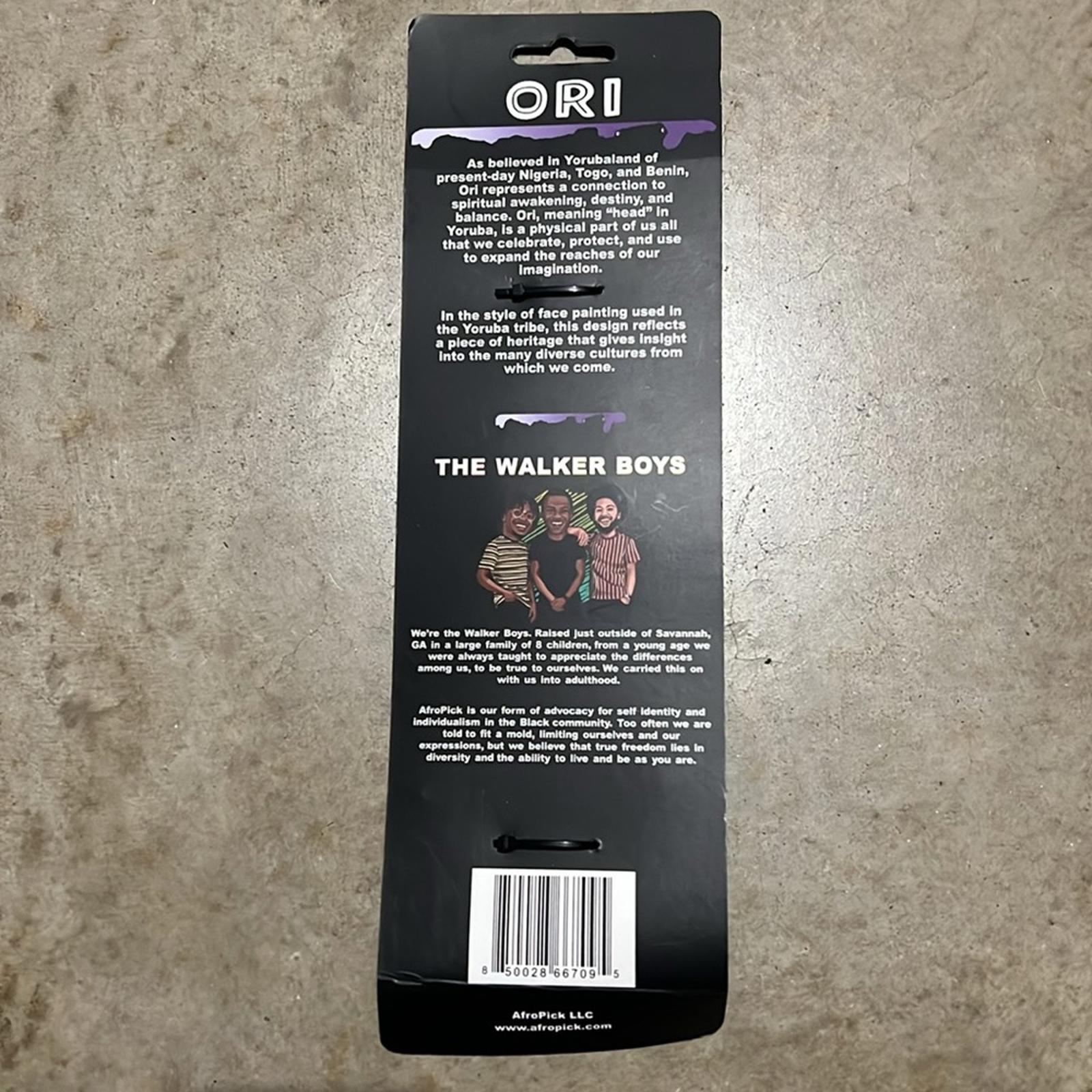 AfroPick Breathe Comb | Fro the Culture Metal Afro Comb Brown New w/Tag