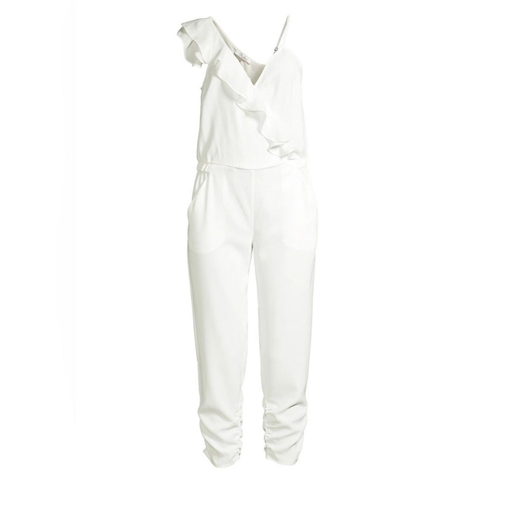 NWT Parker Addison Revolve Asymmetrical Jumpsuit in White, New w/Tag Retail $278