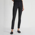 Lafayette 148 Acclaimed Stretch Mercer Pants, Navy/Black Size 4, New w/Tag