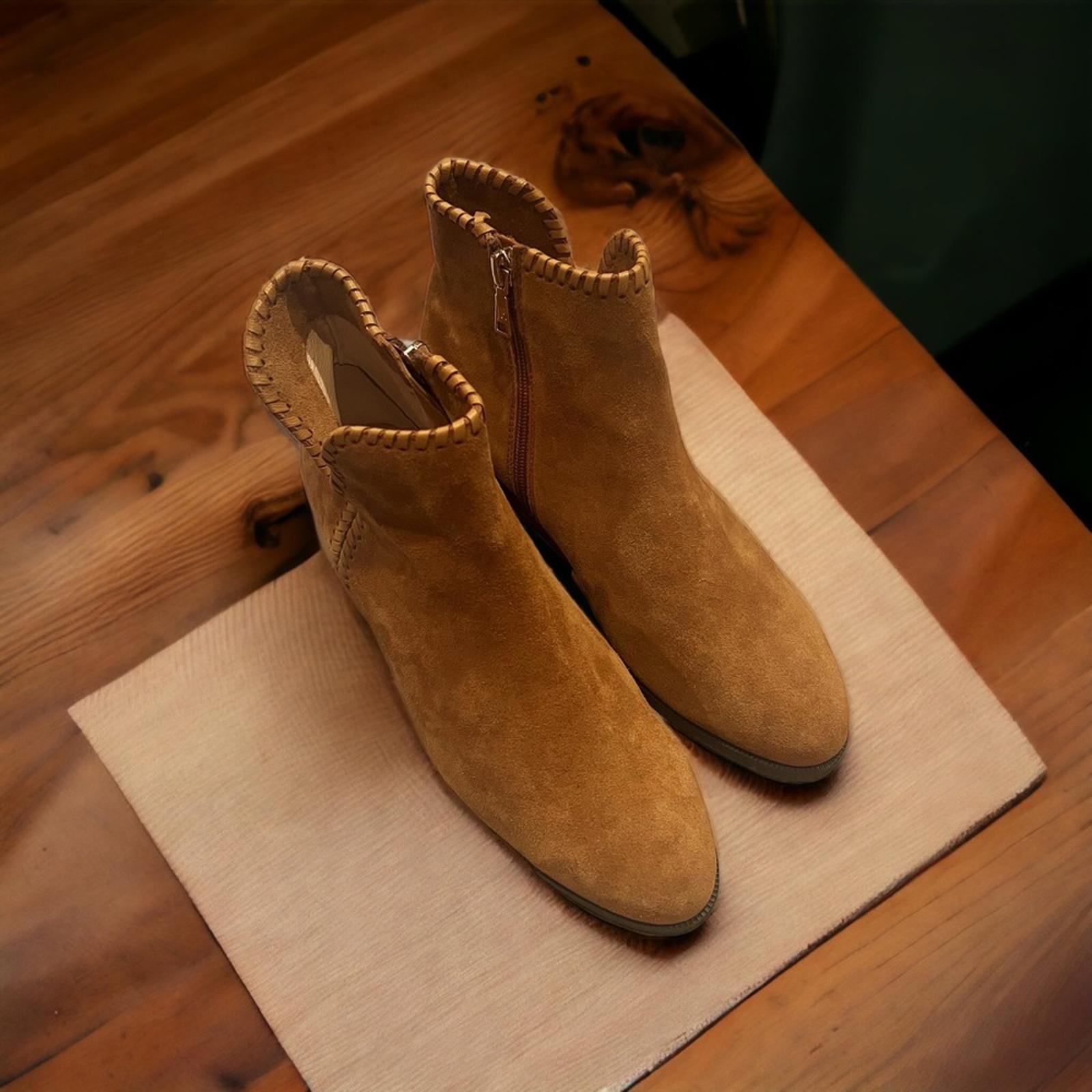 Jack Rogers Raegan Suede Booties, Size 8 Retail $148