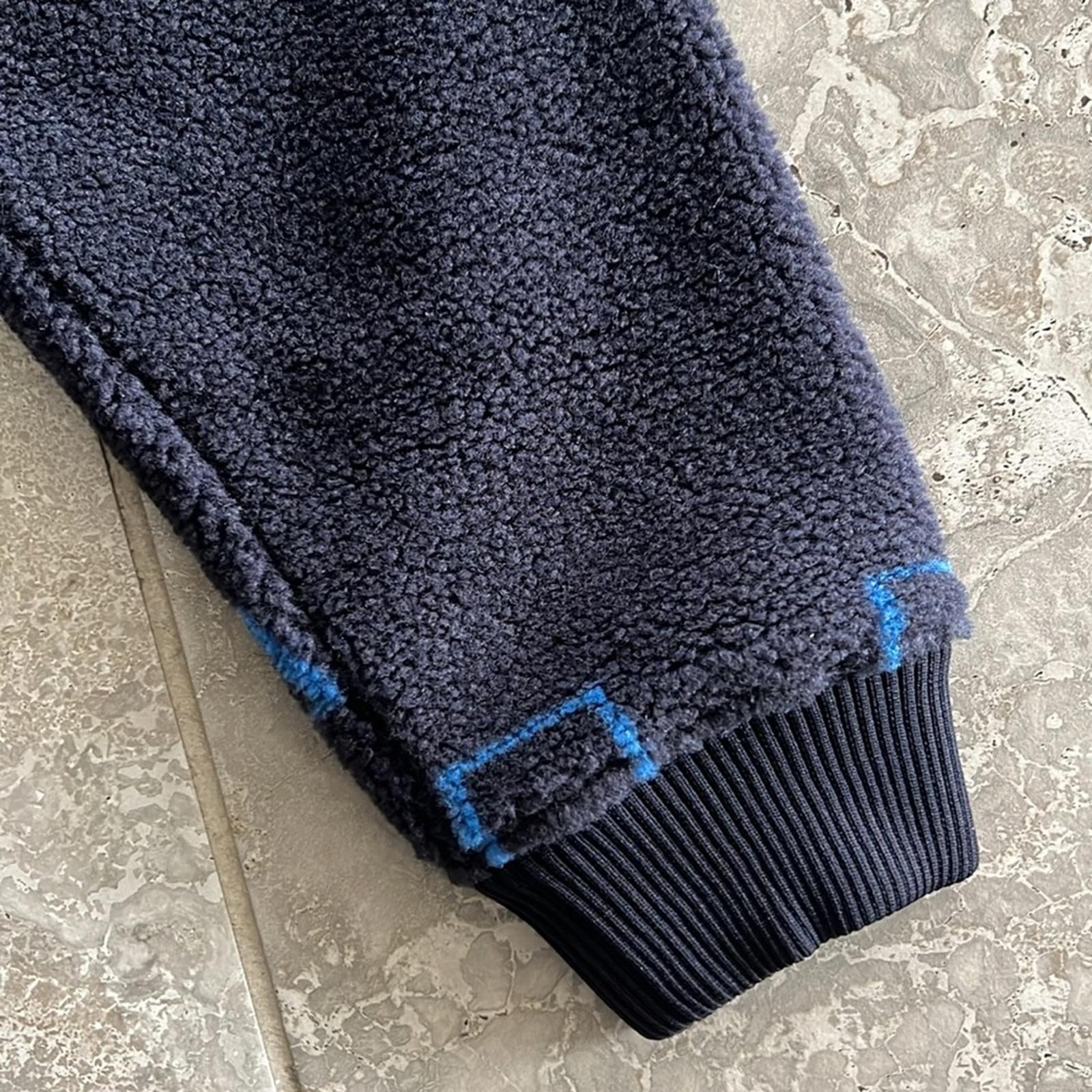 Burberry Edgar Scattered Logo-Print Joggers, Navy Black, Boy's Size 6Y New w/Tag