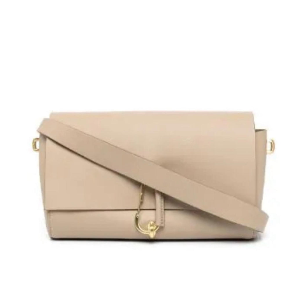 NWT Zac Posen Handbags Tan Belay Baguette Bag, Irish Cream New w/Tag Retail $395