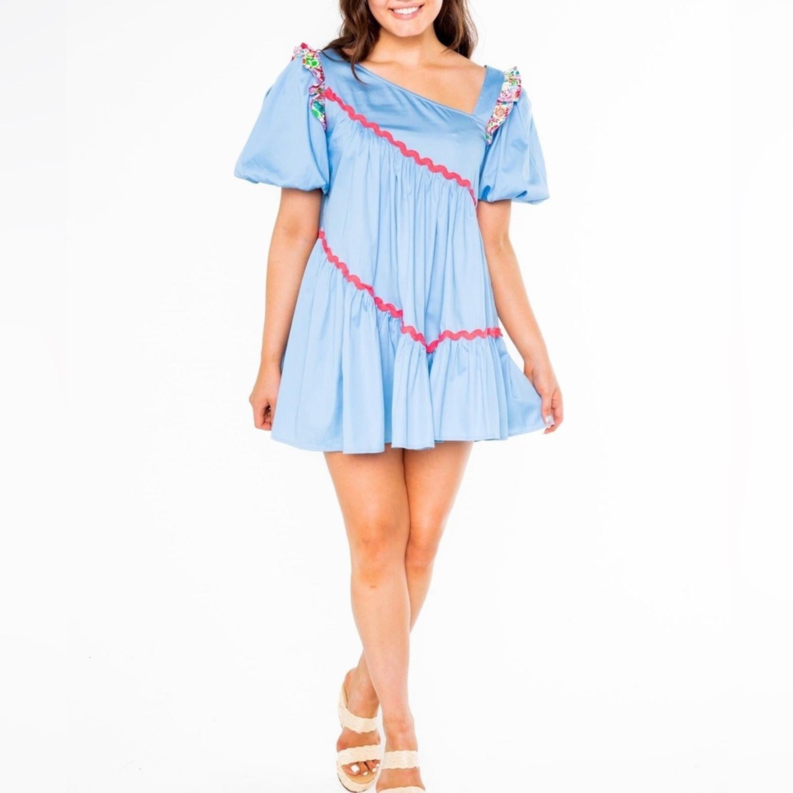 Alden Adair Chandler Dress in Roller Skate, Size S New in Packaging