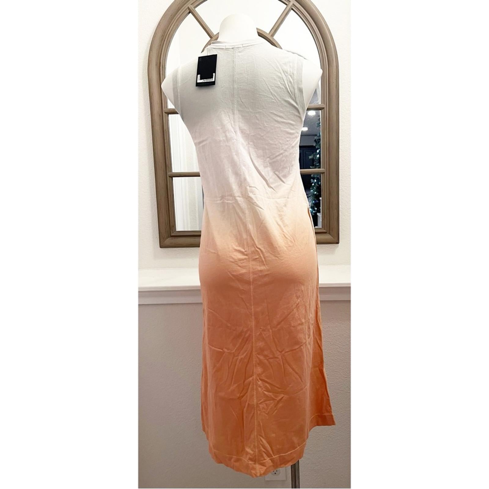 ATM Anthony Thomas Melillo Cotton Ombré Maxi Dress, Size XS New w/Tag