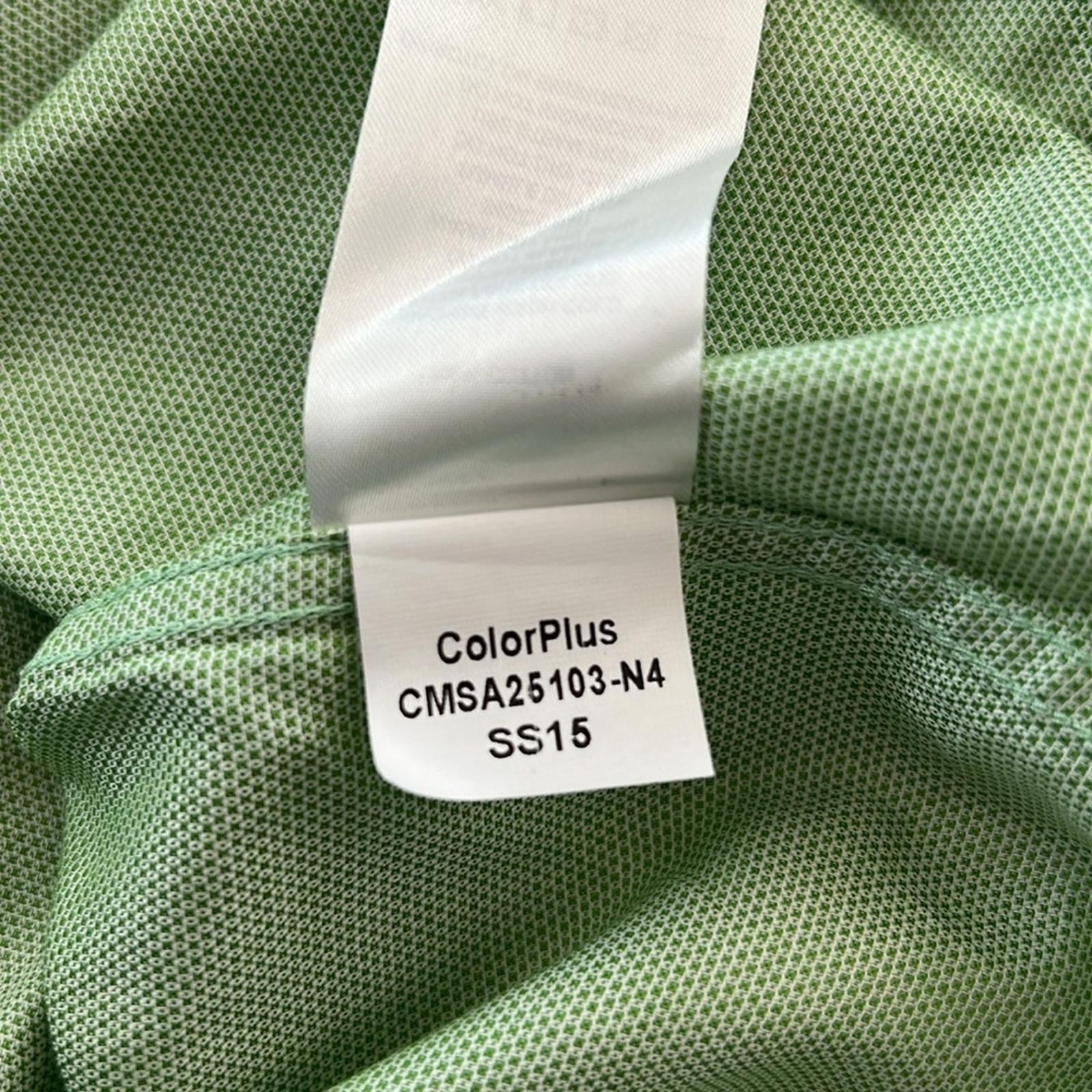 Color Plus Men’s Dress Shirt, Green Size XL EXCELLENT!