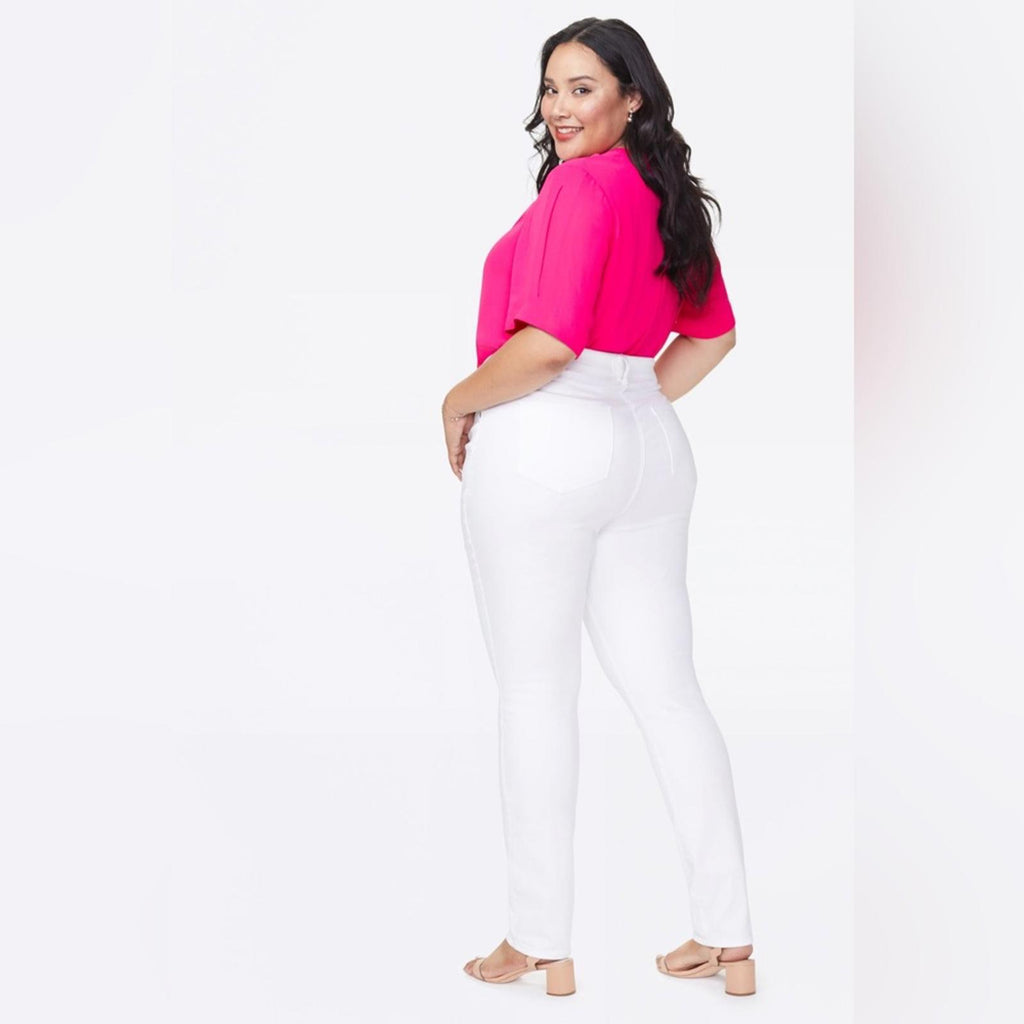 NYDJ Alina Ankle Denim Leggings in Optic White, Size 16 New w/Tag