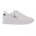 Calvin Klein Jeans Cayle Logo Casual Lace-Up Sneakers White Size 6.5M Retail $89