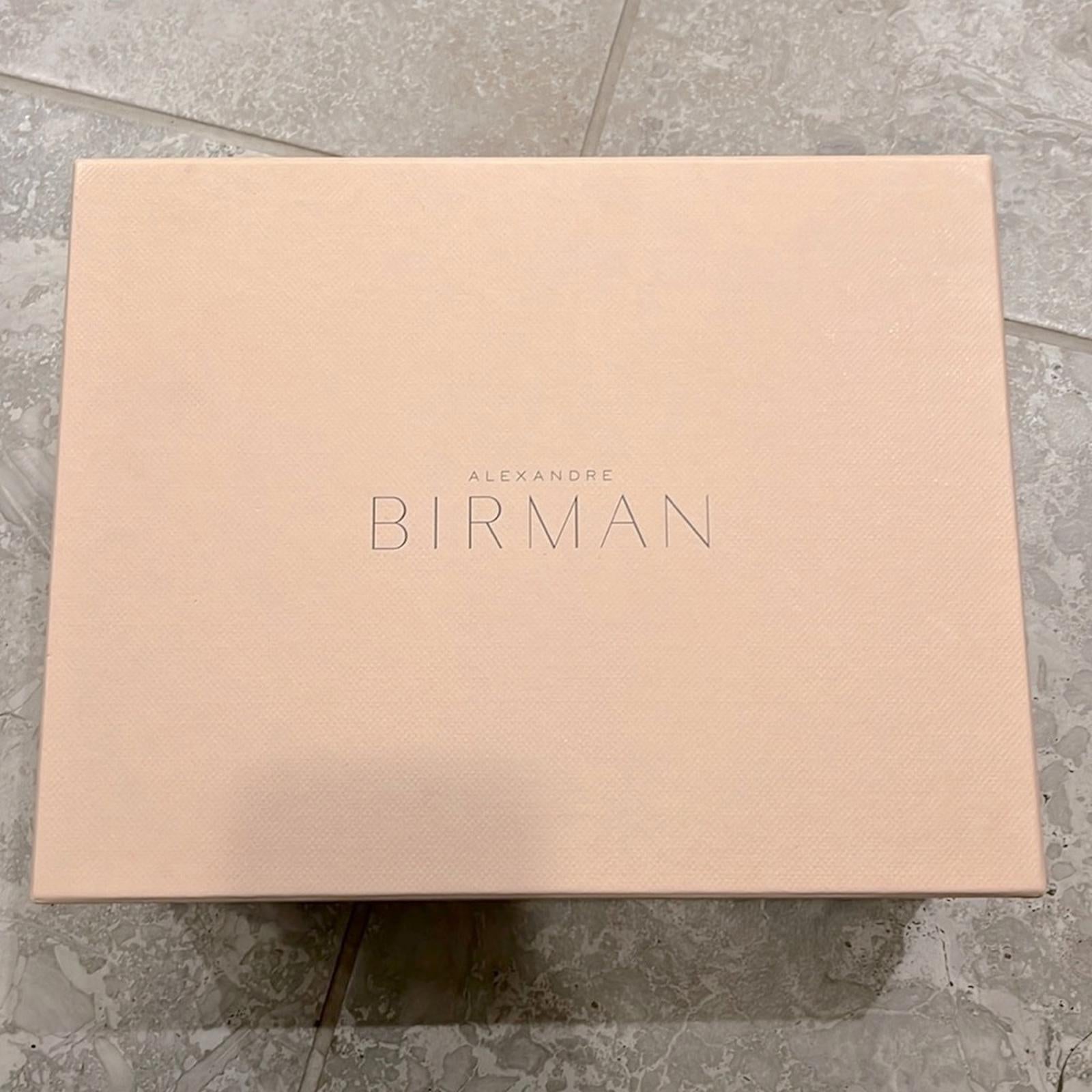 Alexandre Birman Clarita Braided Block Heel Sandals, NWT, Size 36