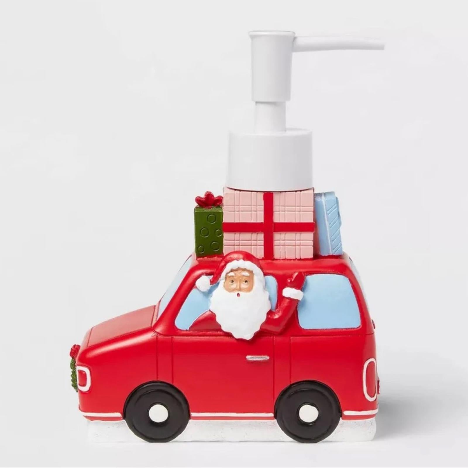 NEW Wondershop Santa Car Christmas Soap Pump, New w/Tag