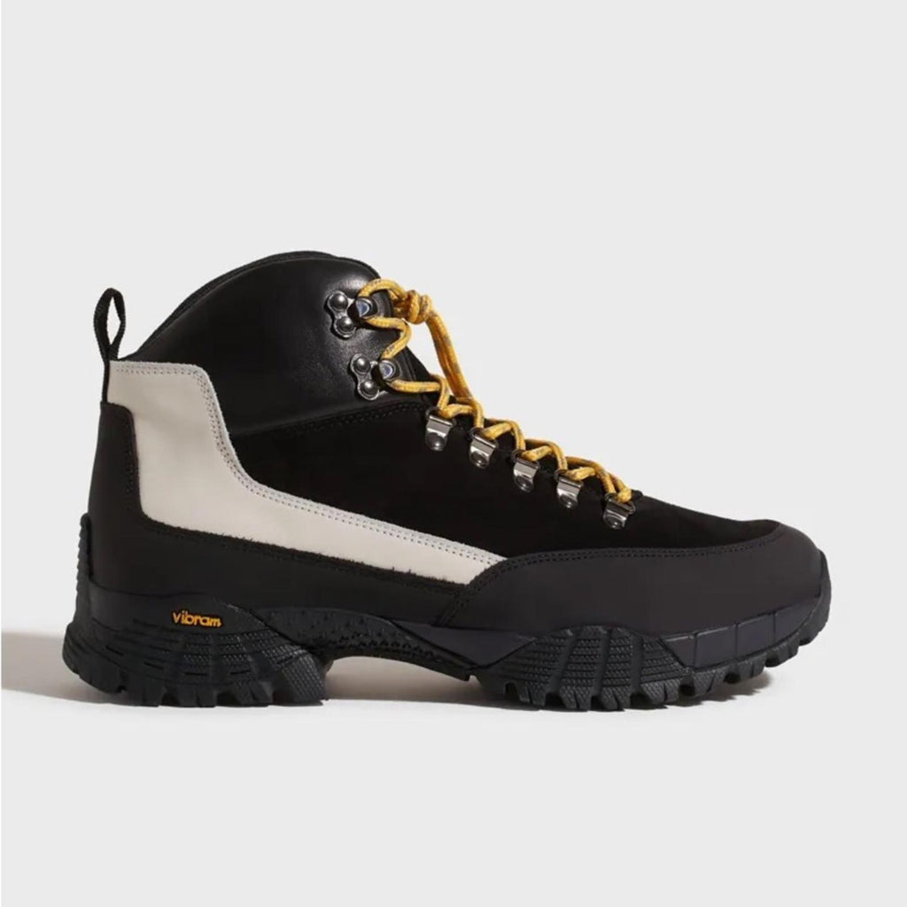 J. Linderberg Hiker High Boots in Black, Size 42 New in Box