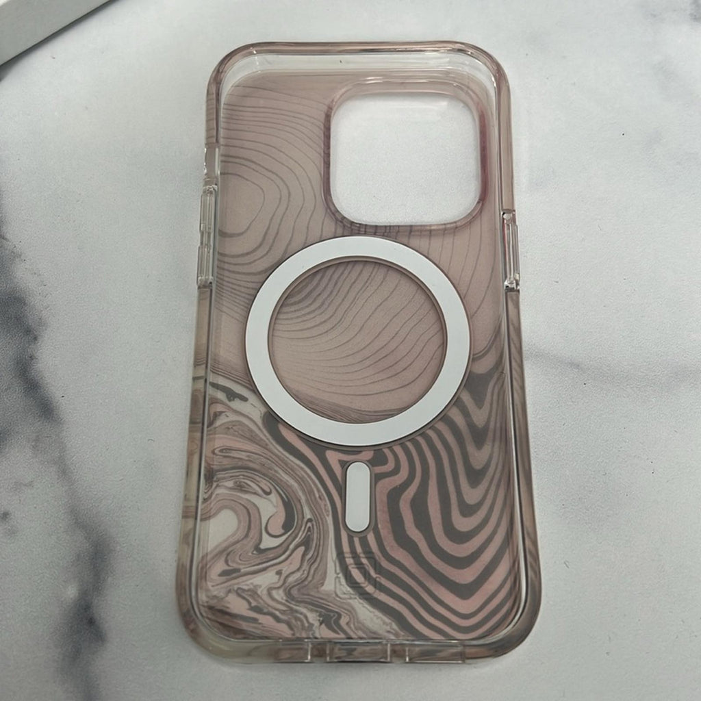 Incipio Forme Protective MagSafe Case for iPhone 14 Pro, Topographic Pink NEW