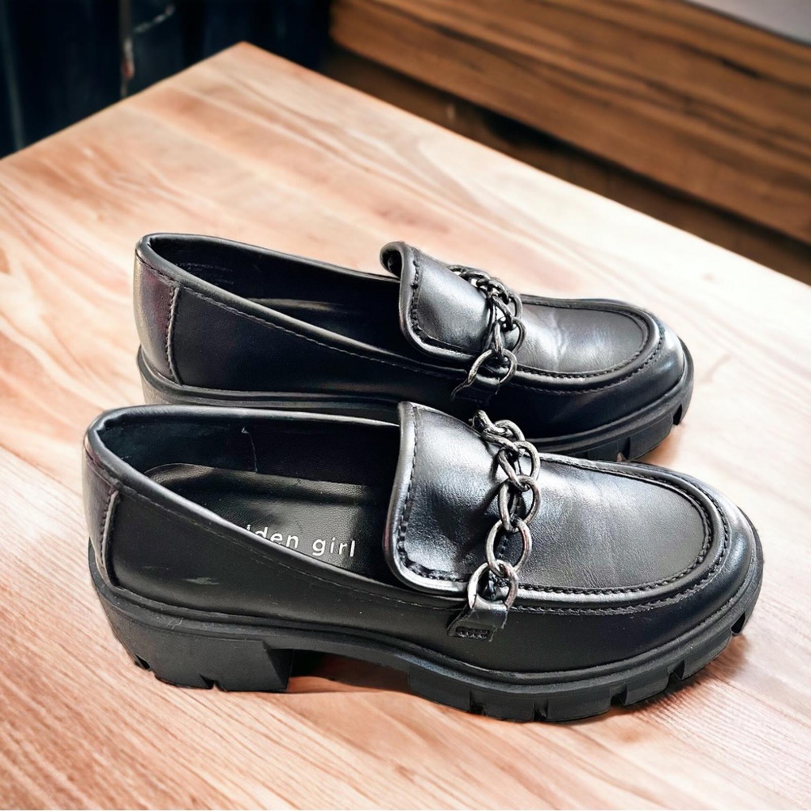 Madden Girl Hoxtonn Loafers/ Shoes in Black, Size 5.5 New w/o Box
