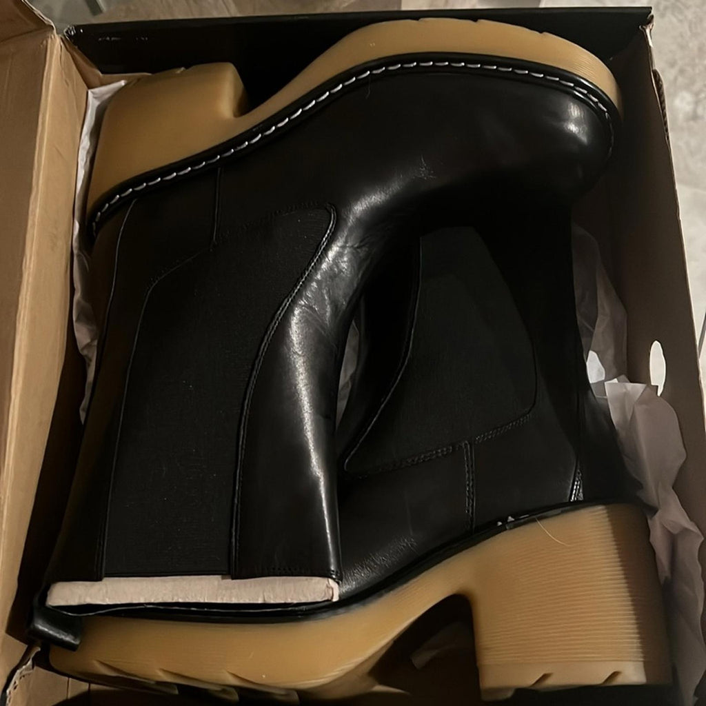 Marc Fisher LTD. Women's Fredy Mid Calf Booties, Black Size 11 New in Box $229