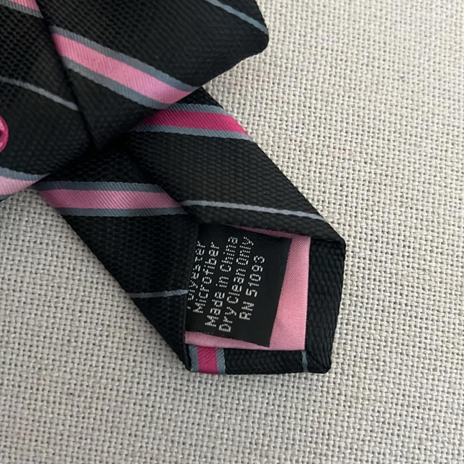 Susan G. Komen Striped Neck Tie, New w/Tag Retail $45