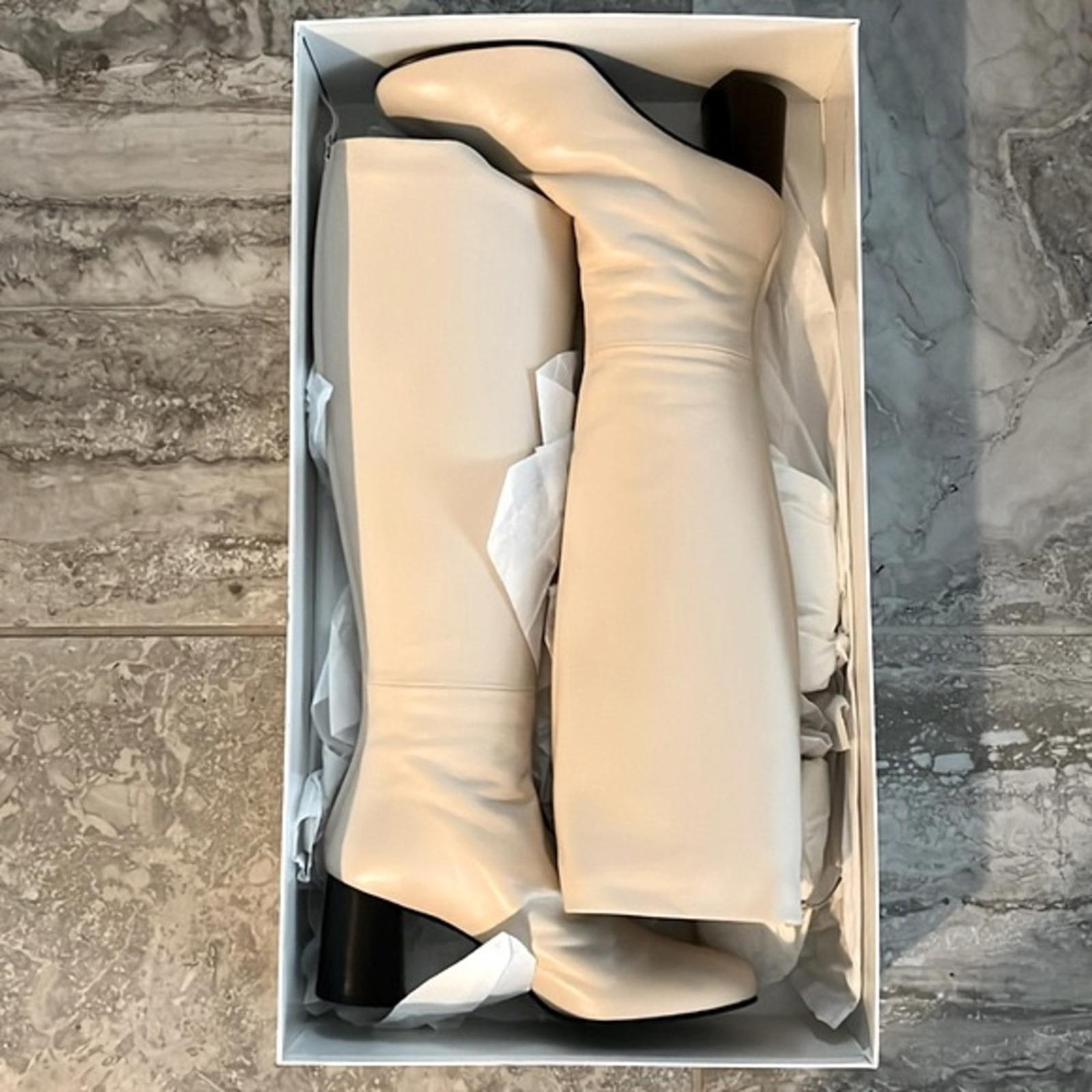 3.1 Phillip Lim Nadia High Block Heel Boots, Size 38.5 New in Box Retail $950