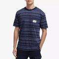 Scotch & Soda Structured Stripe Tee, Size M New w/Tag
