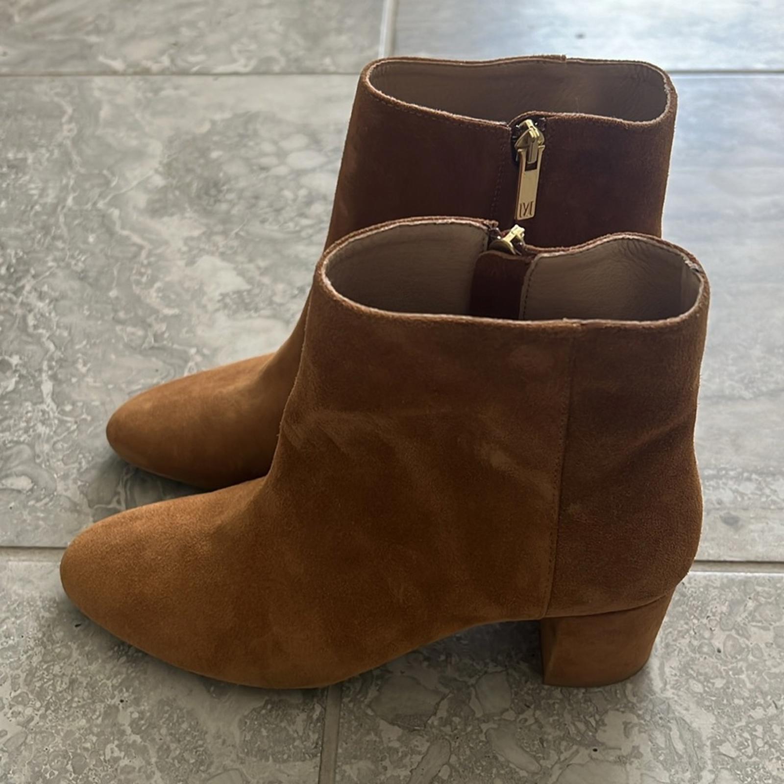Bruno Magli Vinny Suede Ankle Boots Size 39 (Made in Italy) New w/o Box $495