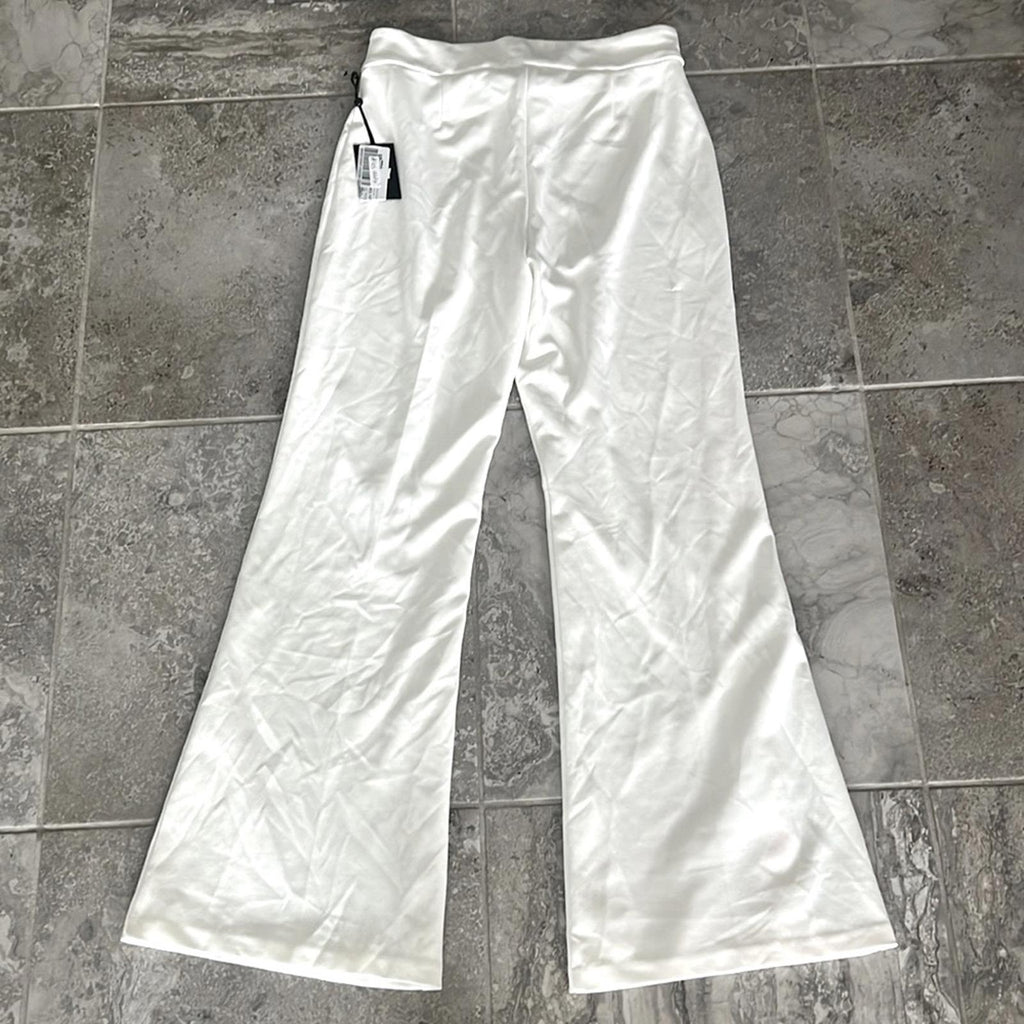 New DKNY High-Rise Wide-Leg Career Pants, Size 12 New w/Tag $89