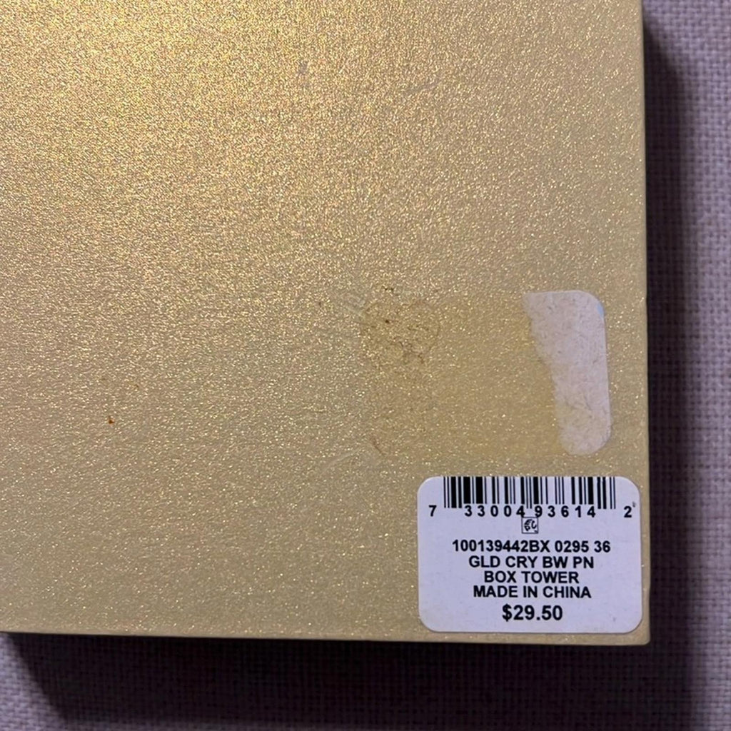 Charter Club Gold-Tone Pave Bow Pin, New in Box