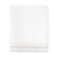 NWT Sky Chevron Multi Embroidered Flat Sheet, Full/Queen New w/Tag