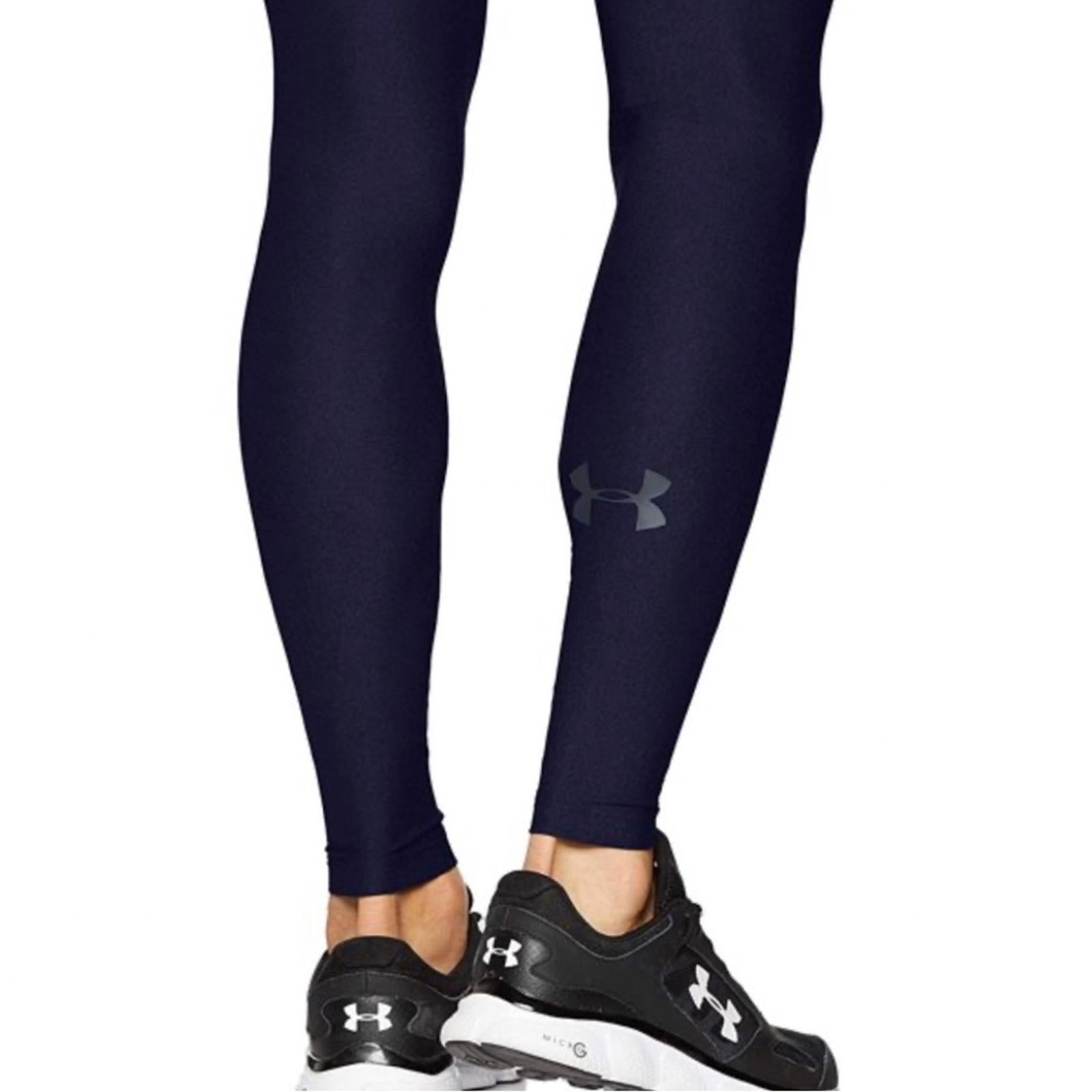 Under Armour HeatGear Compression Leggings in Navy/Steel, NWT, Size M