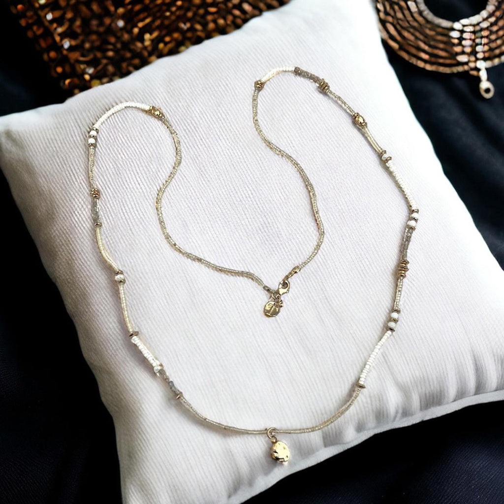 Talbots Beaded Necklace (Excellent Condition)