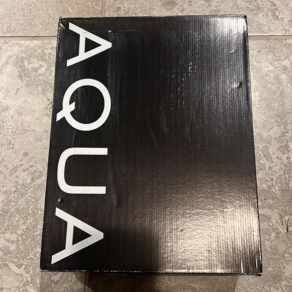 Aqua Bloomingdale’s Cher Ankle Strap Platform High Heel Sandals, Size 9.5 NEW