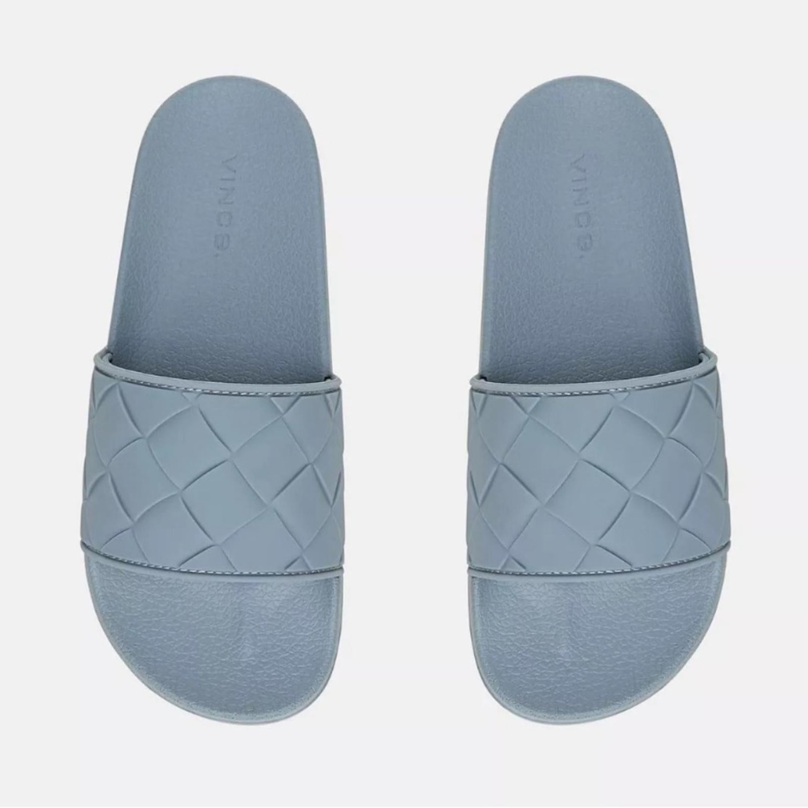 NEW Vince Watley Slide Sandals, Highwater Blue, Size 9 New in Box