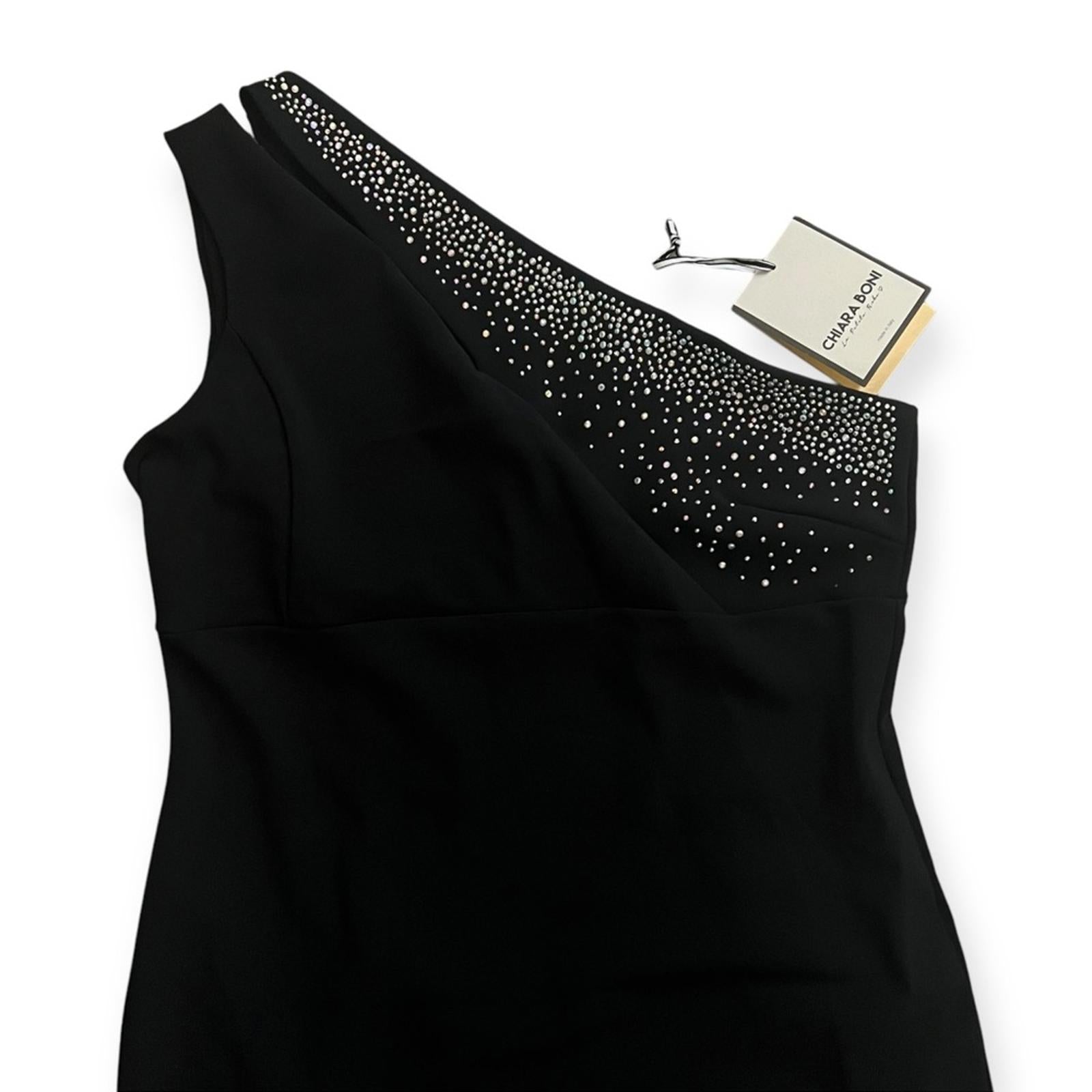 Chiara Boni La Petite Robe Letya One Shoulder Gown, Size 14 NWT $1,090 SOLD OUT!