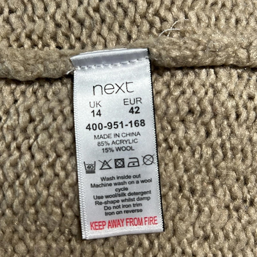 Next Reindeer Rudolf Crew-Neck Sweater, Size UK 14/US 10