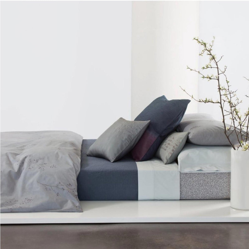 Calvin Klein Home Floral Winter Branches King Pillow Sham, Powder New w/Tag $125