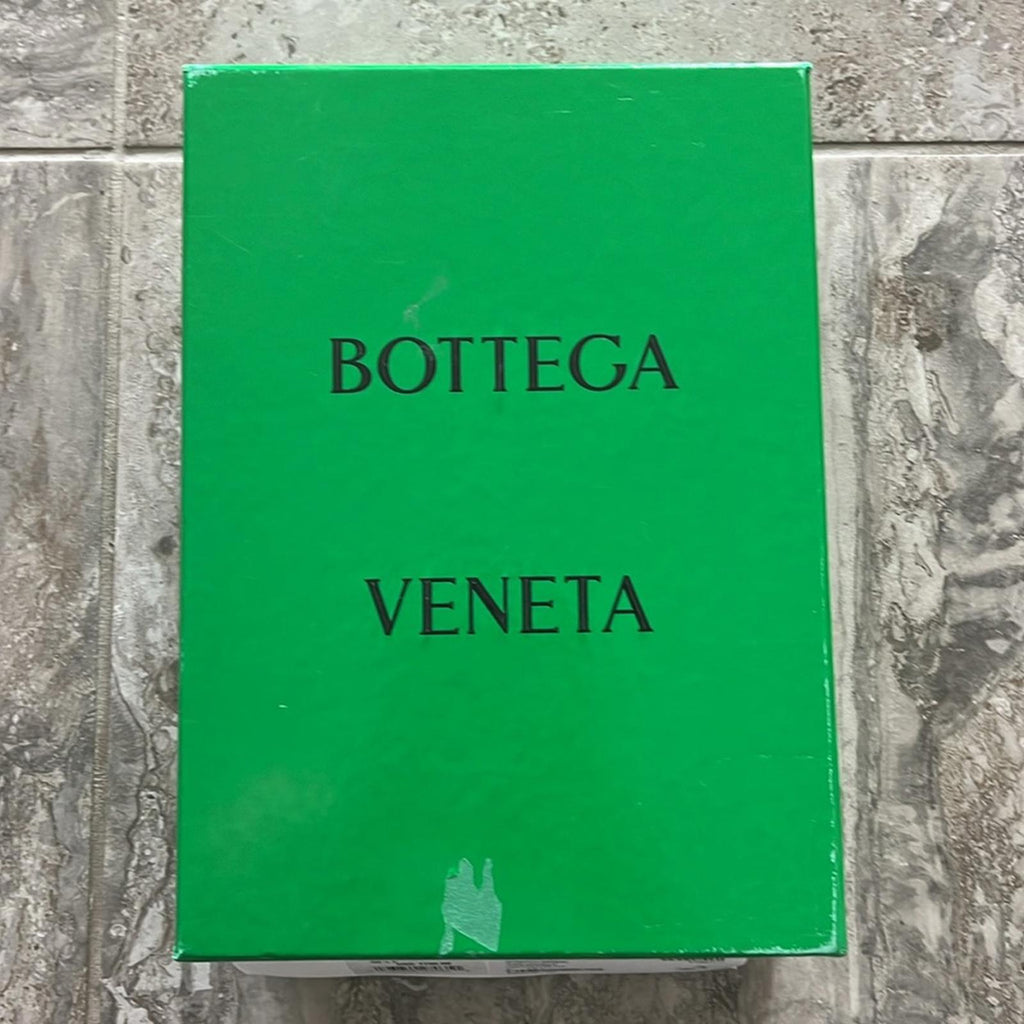 Bottega Veneta Sparkle Stretch Lace-Up Sandals, Toile Size 41 New in Box $1950