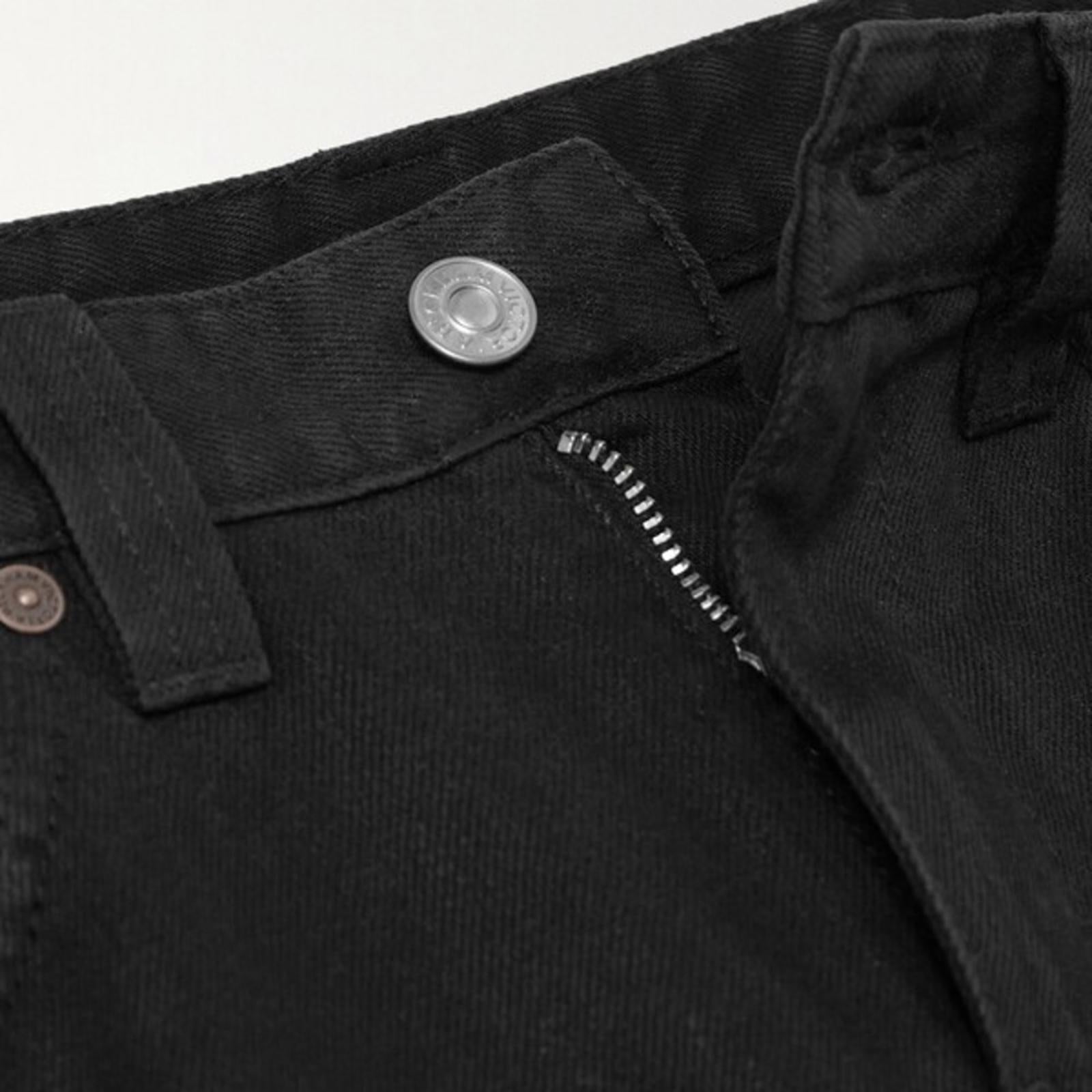 Victoria Beckham Edie Coated High-Rise Flared Jeans in Black, NWT, UK Size 26
