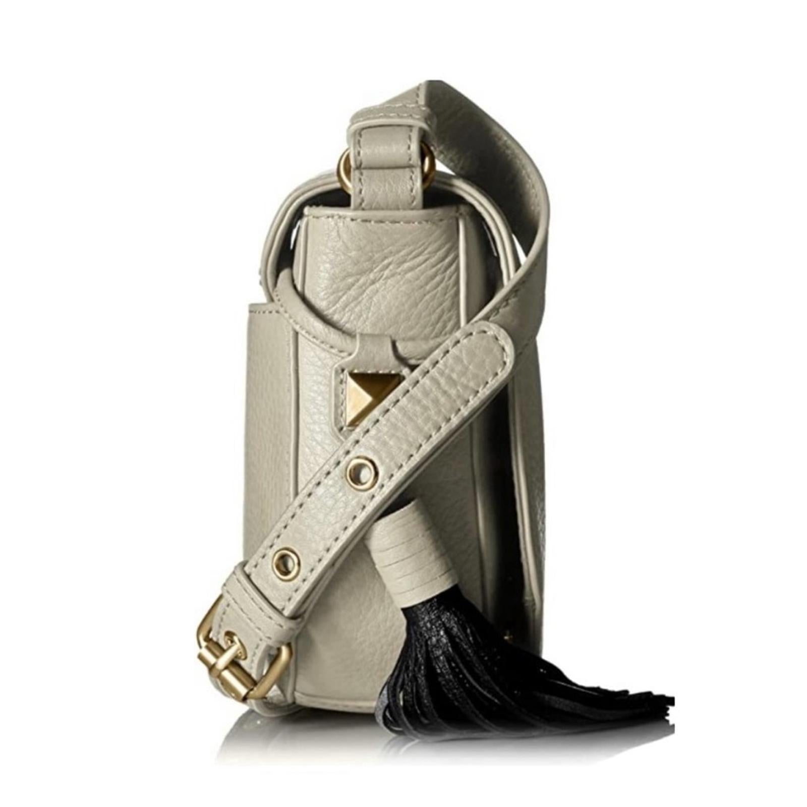NEW Badgley Mischka Bailey Crossbody Bag, Bone/Ivory New w/Tag + Dust Bag