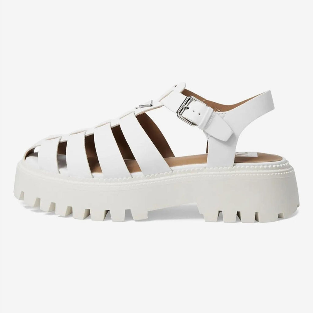 DV by Dolce Vita Loera Platform Sandals in White, Size 9.5 NEW w/o Box