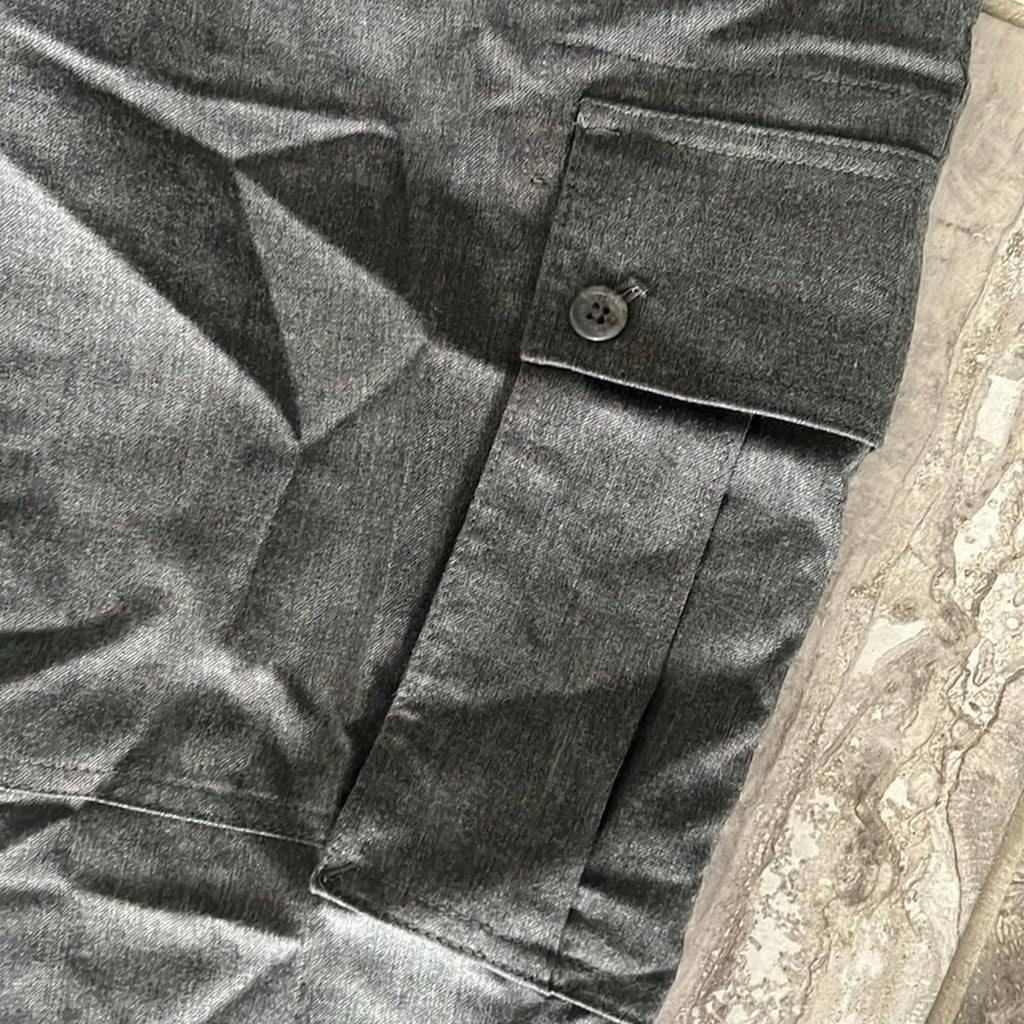 Lauren Ralph Lauren Wool Twill Cargo Pants in Grey, Size 8 New w/Tag $245