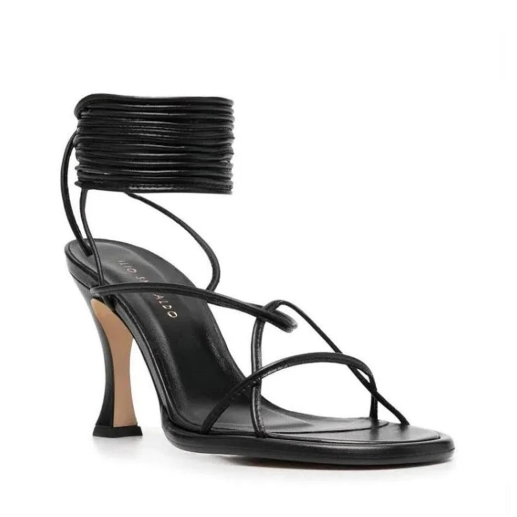 ILIO SMERALDO x Ilenia Toma Strappy Ankle Tie High Heel Sandals Size 39 NWT $560