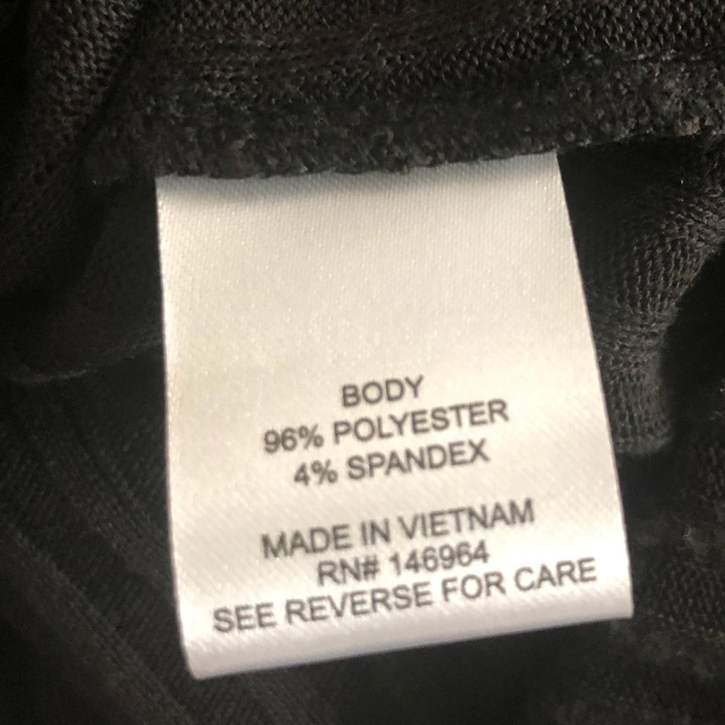 Robbie Bee’s Signature Ribbed Sweater Dress in Black, Size M New w/Tag